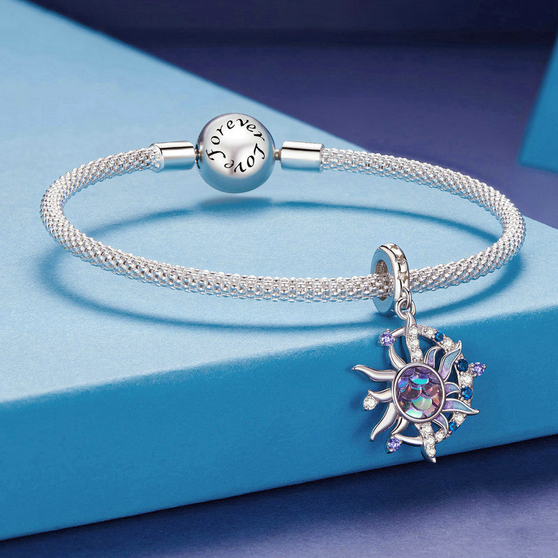 Gnoce Mystic Magic Sun Moon Pendant Dangle Charm_3