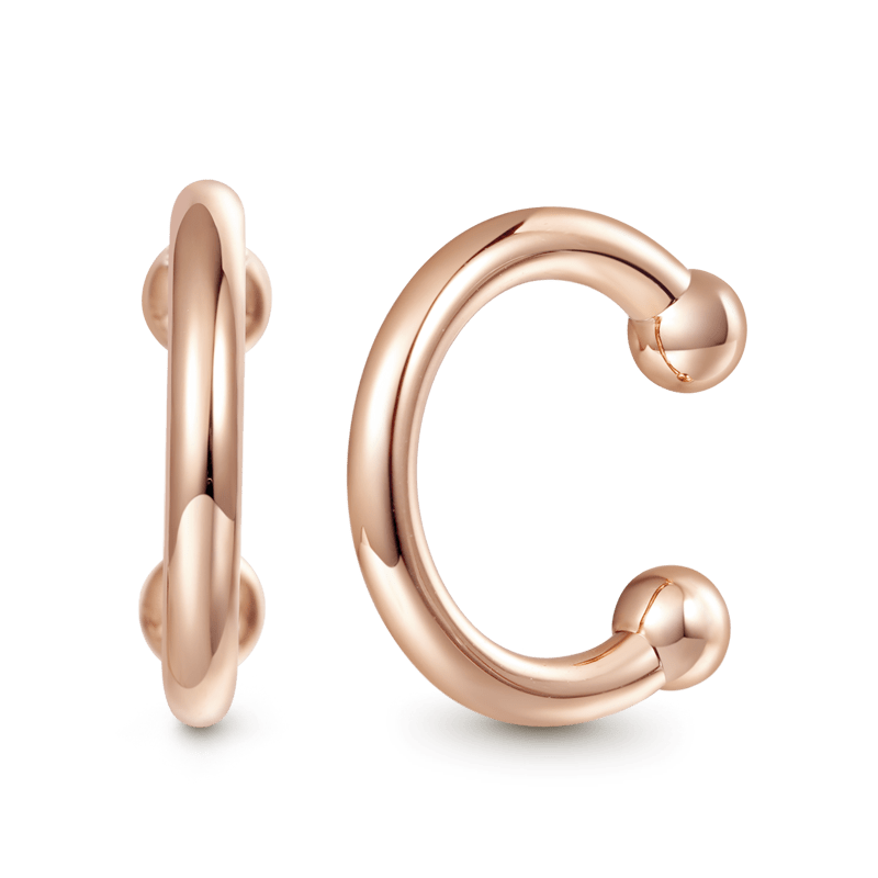 Gnoce Ear Cuffs Curved Earrings_2