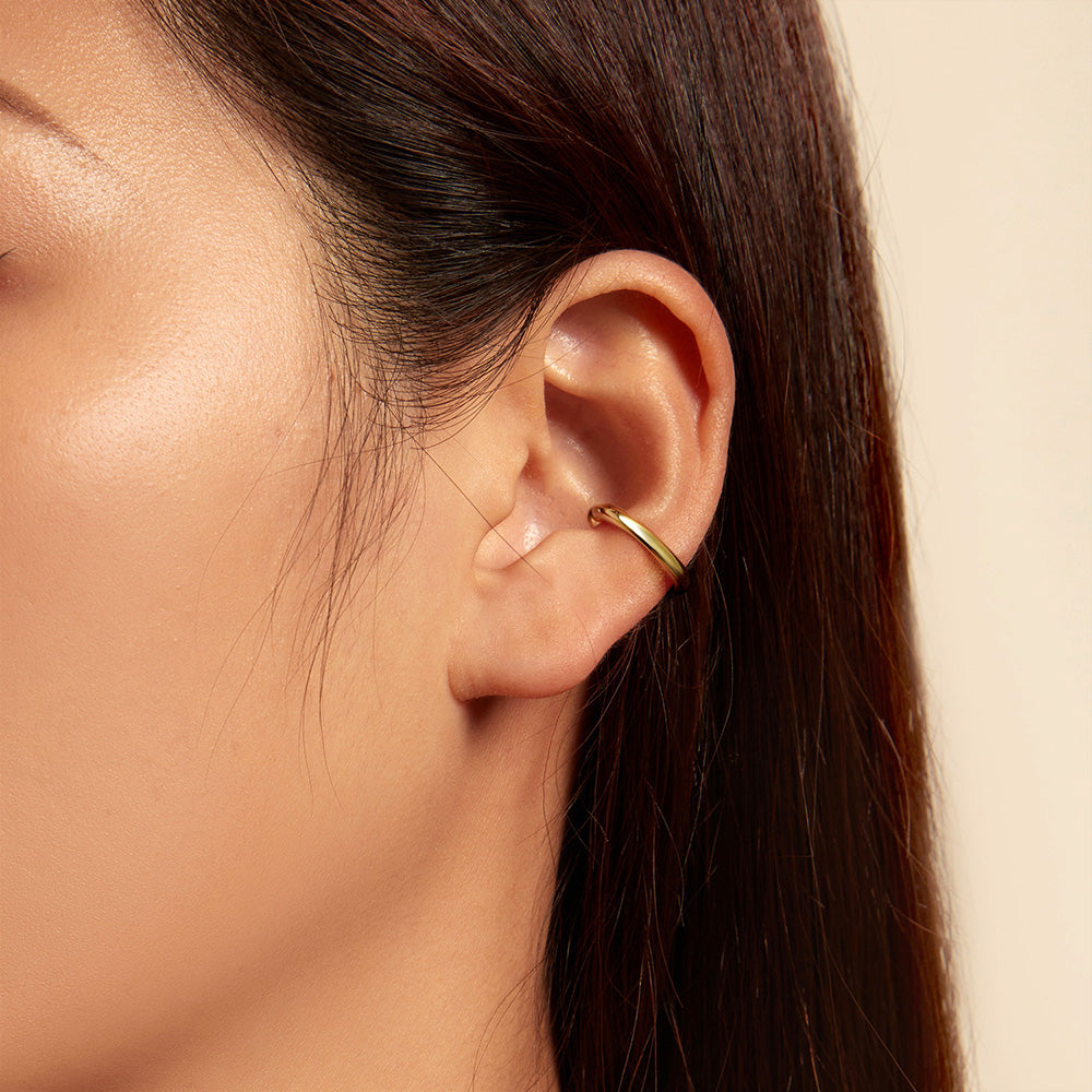Gnoce Ear Cuffs Curved Earrings_5
