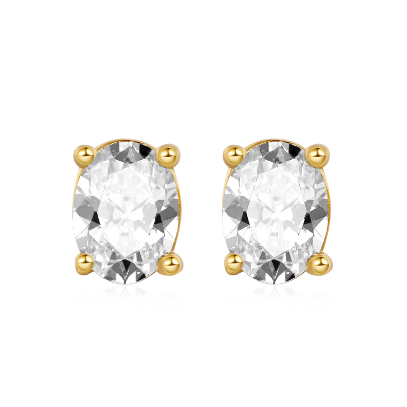 Gnoce Oval Stud Earring_1