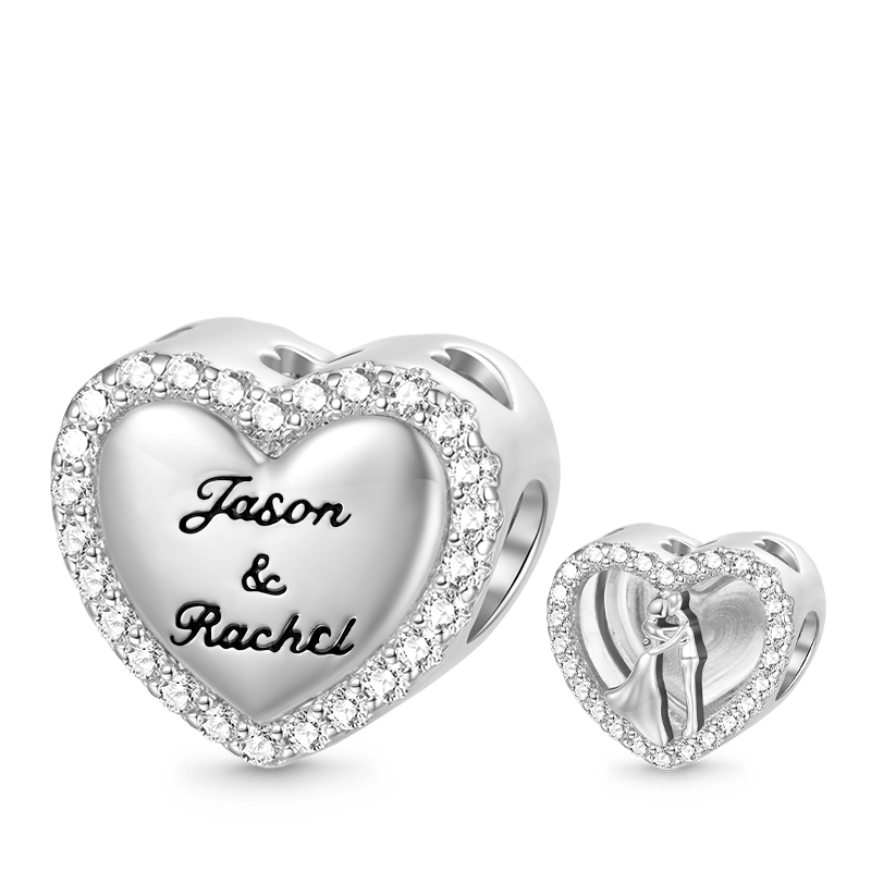 Gnoce Engraved Married Couple Heart Charm_1