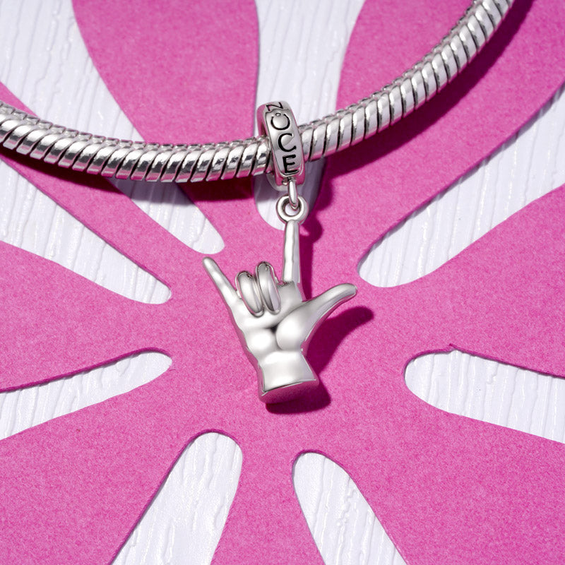 Gnoce Love Gesture Pendant Dangle Charm_3