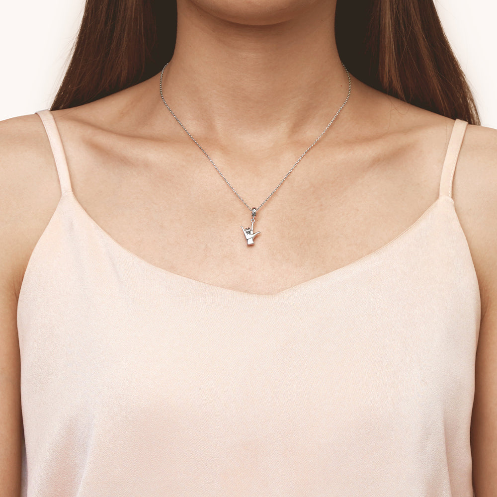 Gnoce Love Gesture Pendant Dangle Charm_4