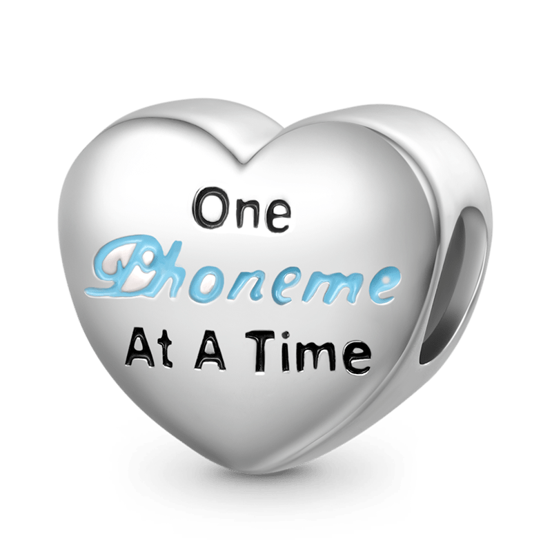 Gnoce "Changing The World" Aphasia Heart Charm_2