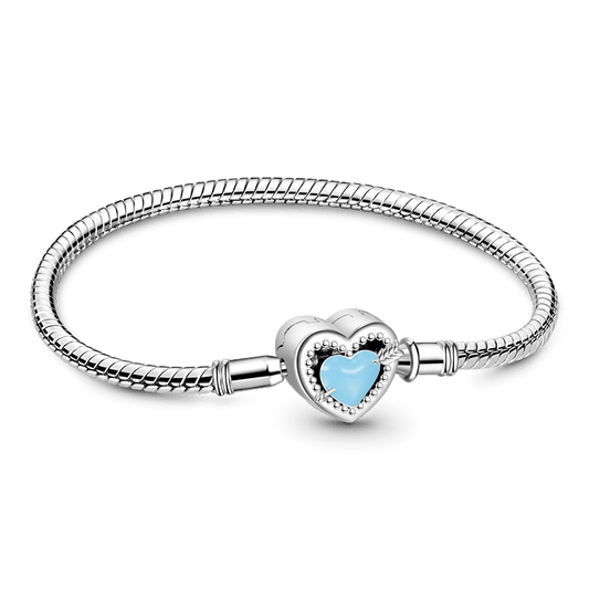 Gnoce Moonstone Basic Snake Chain Bracelet_1