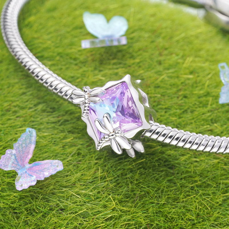 Gnoce Purple Dragonfly Charm_2