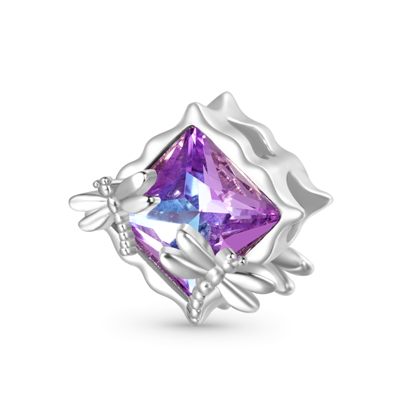 Gnoce Purple Dragonfly Charm_1