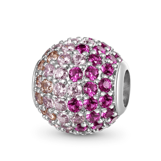 Gnoce Pink Champagne Rose Ombre Charm_1