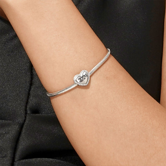 Gnoce Classic Customized Year Engravable Heart Charm_4