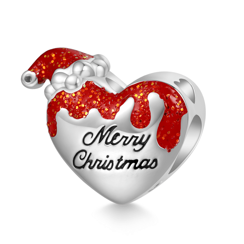 Gnoce Merry Christmas Funny Heart Charm_1