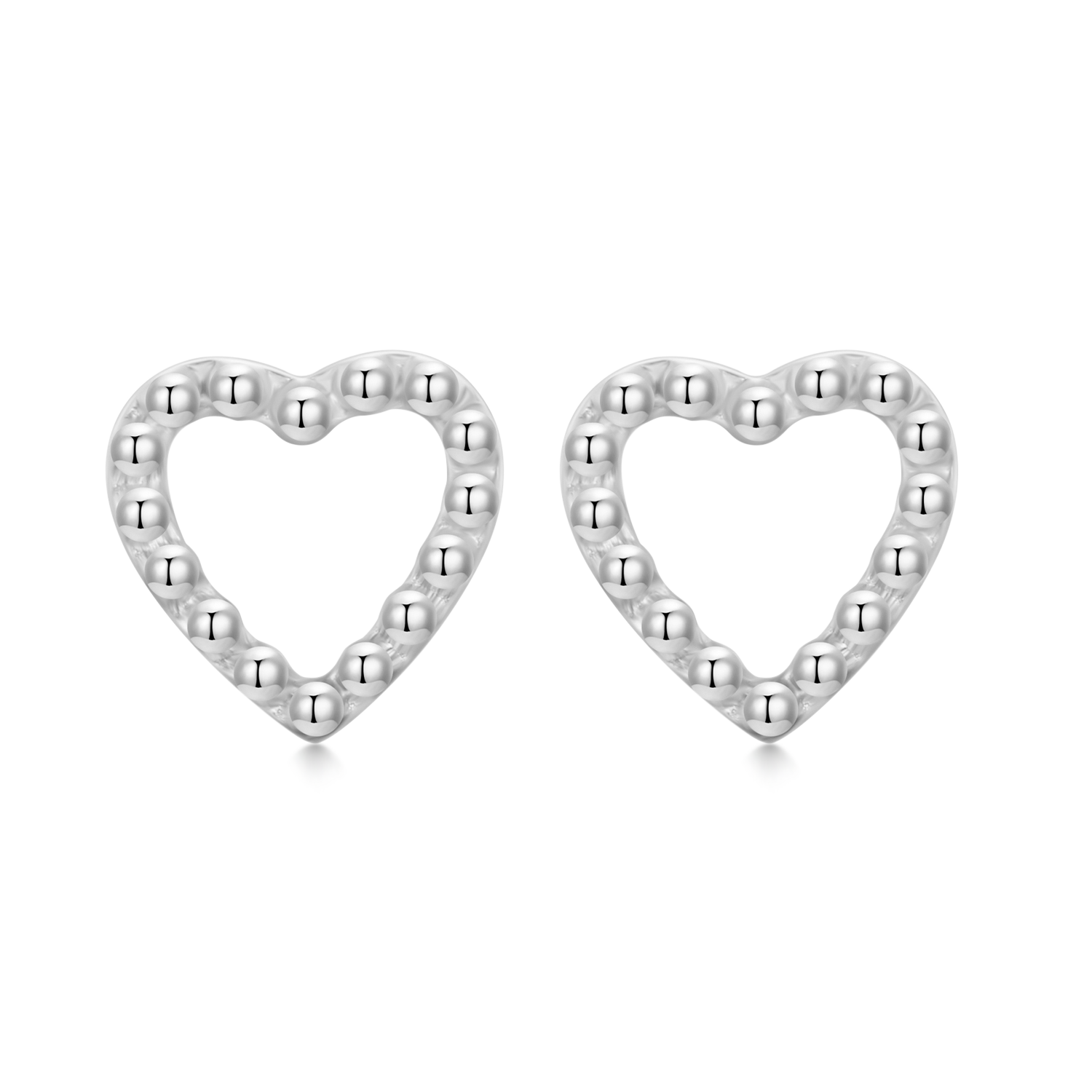Gnoce Mini Heart Stud Earrings_1
