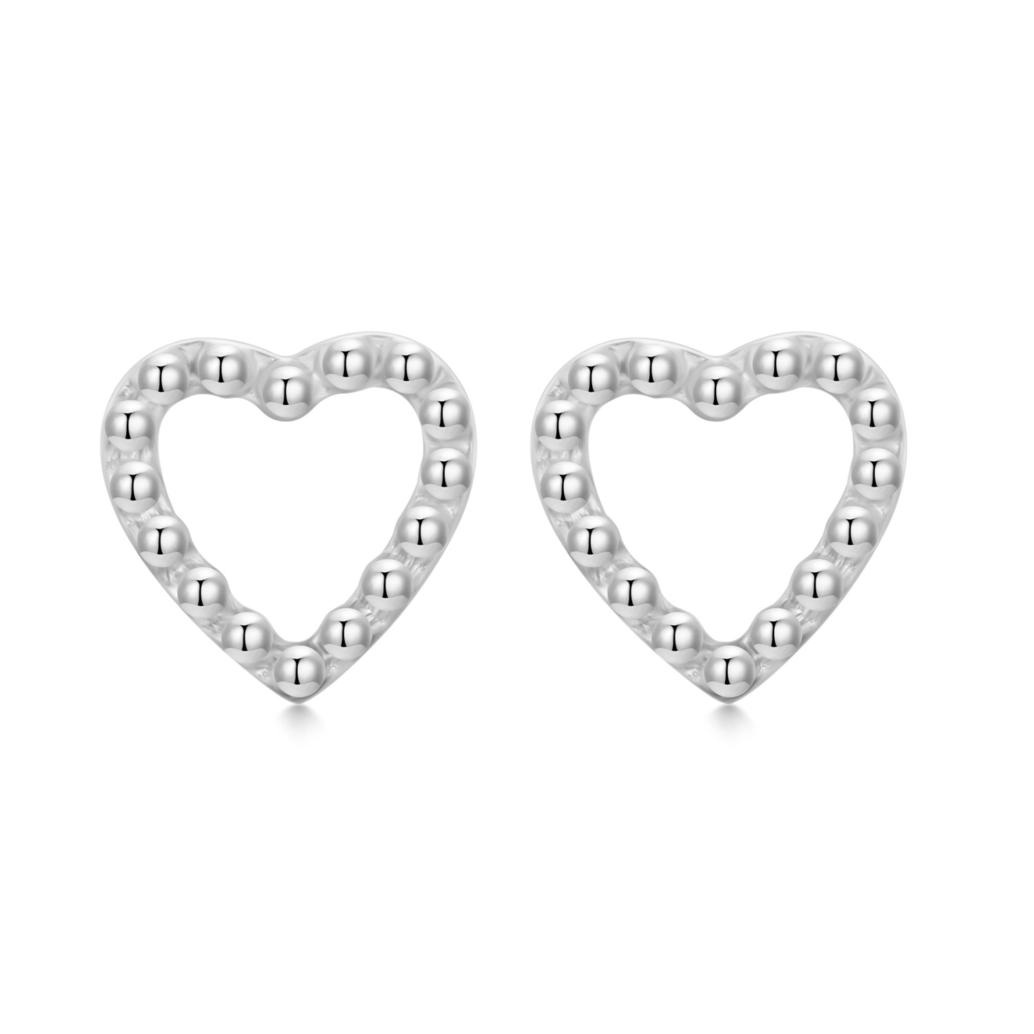 Gnoce Mini Heart Stud Earrings_1
