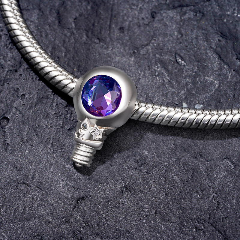 Gnoce "You light up my life" Light Bulb Charm_3