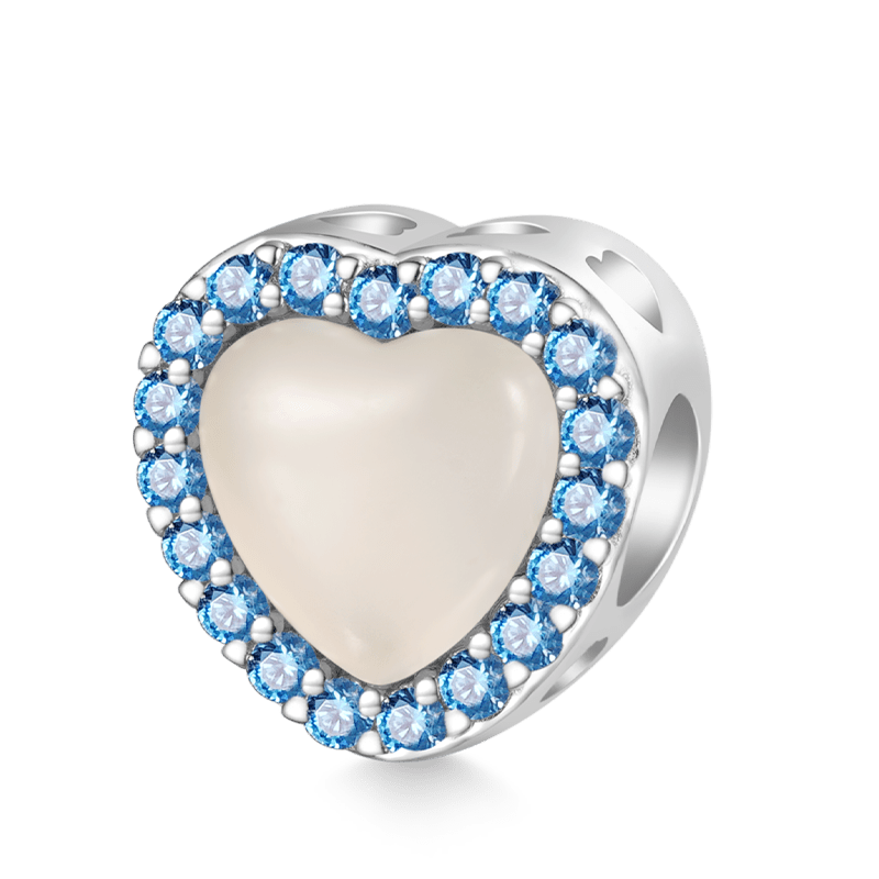 Gnoce Light Blue Heart Color-changing Charm_2