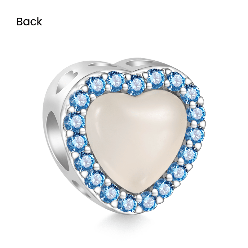 Gnoce Light Blue Heart Color-changing Charm_3