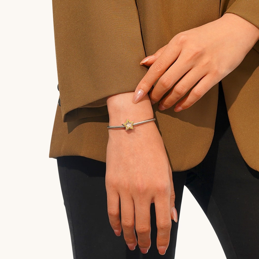 Gnoce Yellow Star Color-changing Charm_5