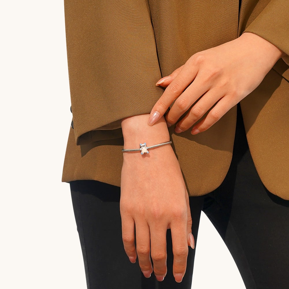 Gnoce Blue Gummy Bear Color-changing Charm_5