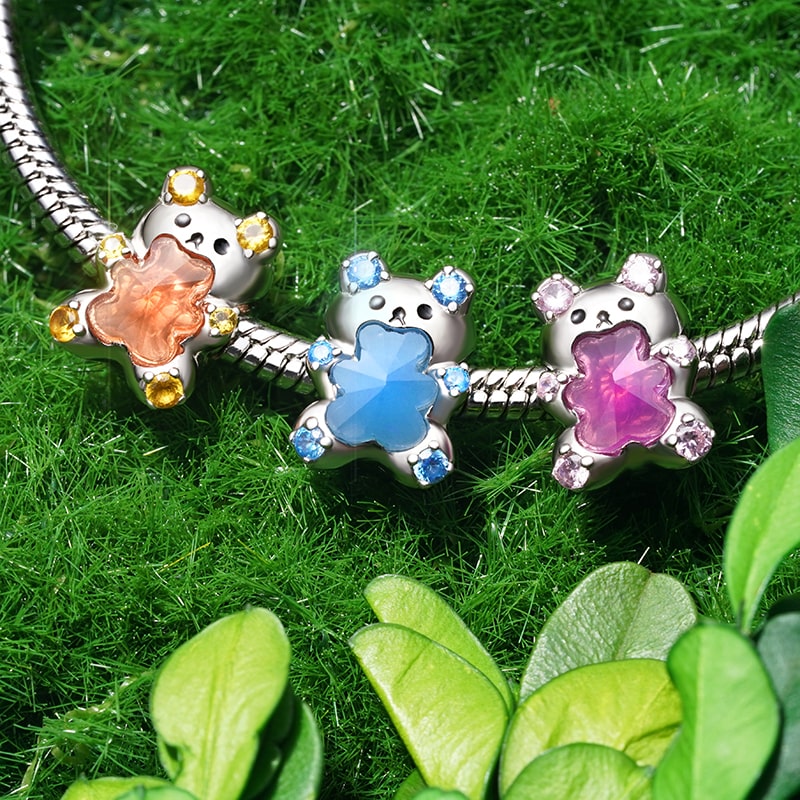 Gnoce Blue Gummy Bear Color-changing Charm_4