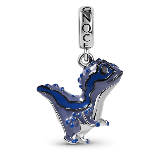 Velociraptor Pendant Dangle Charm Sterling Silver_1
