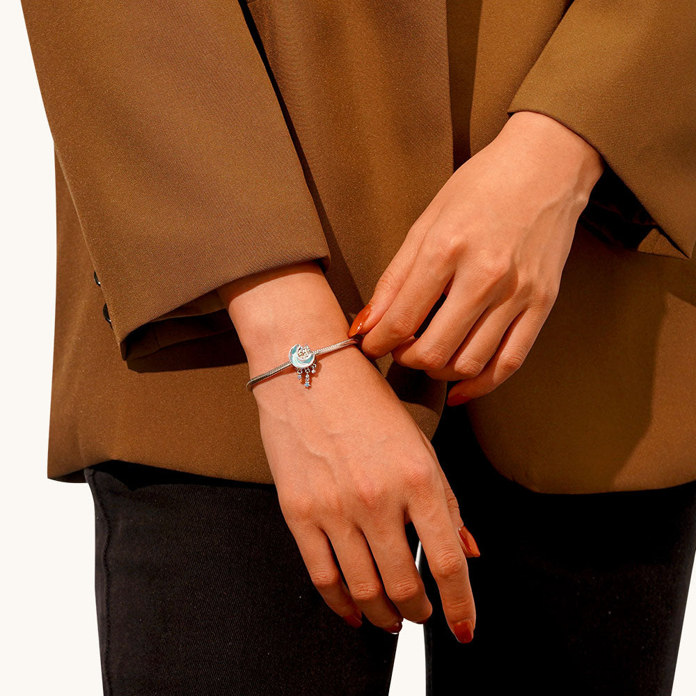 Gnoce Blue Moon Castle Little Star Charm_4