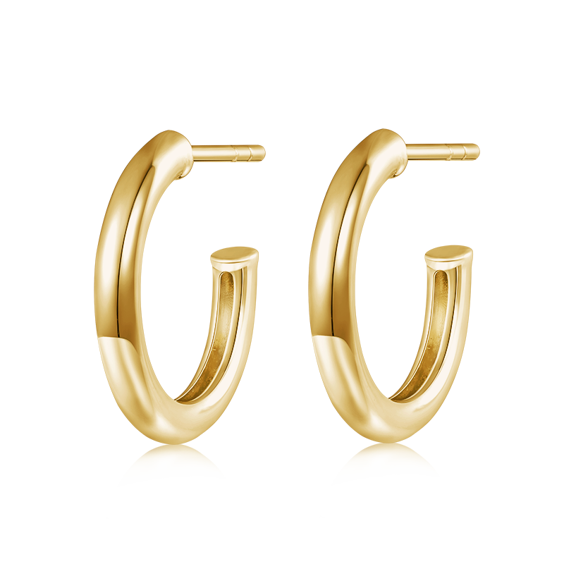 Gnoce Lightweight Open Hoop Earrings_1