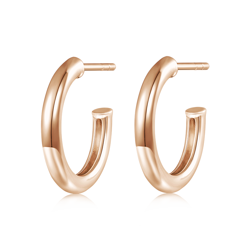 Gnoce Lightweight Open Hoop Earrings_2