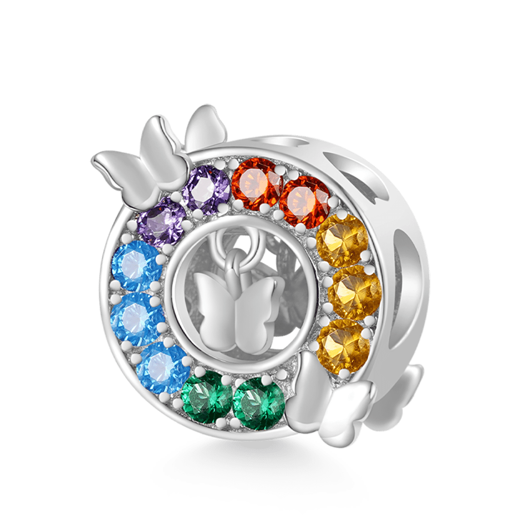 Gnoce Rainbow Butterfly Charm_1
