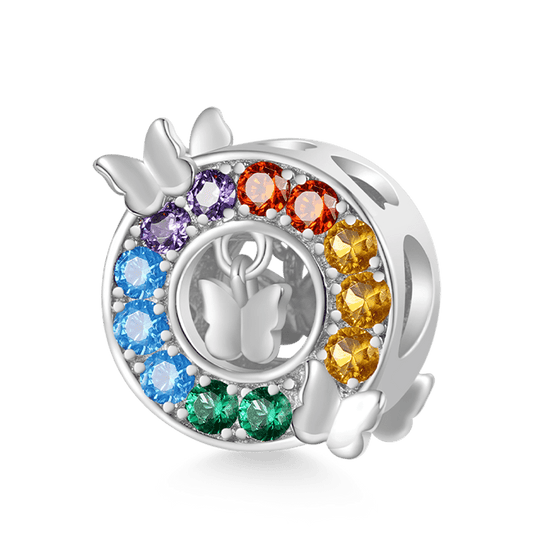 Gnoce Rainbow Butterfly Charm_1
