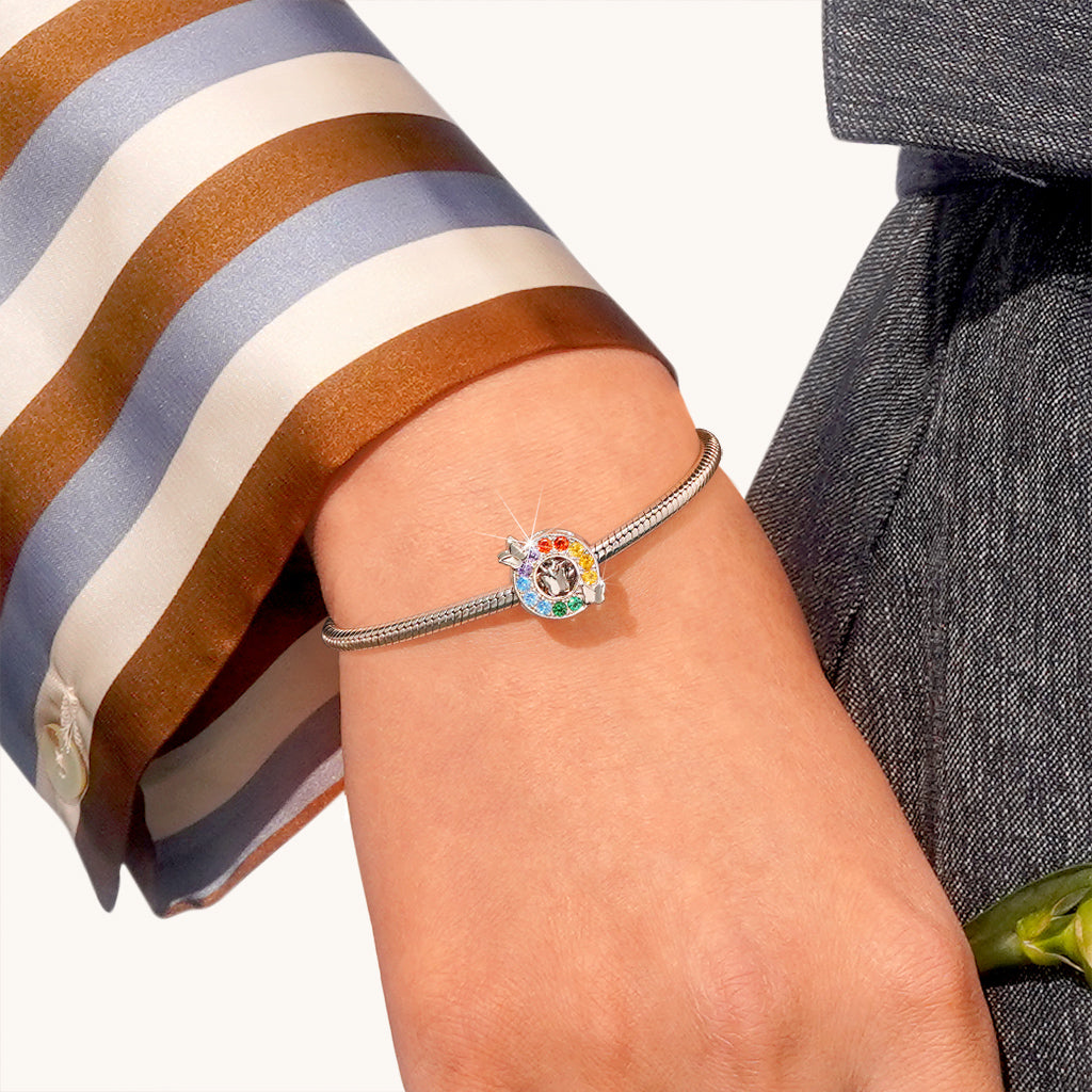 Gnoce Rainbow Butterfly Charm_5