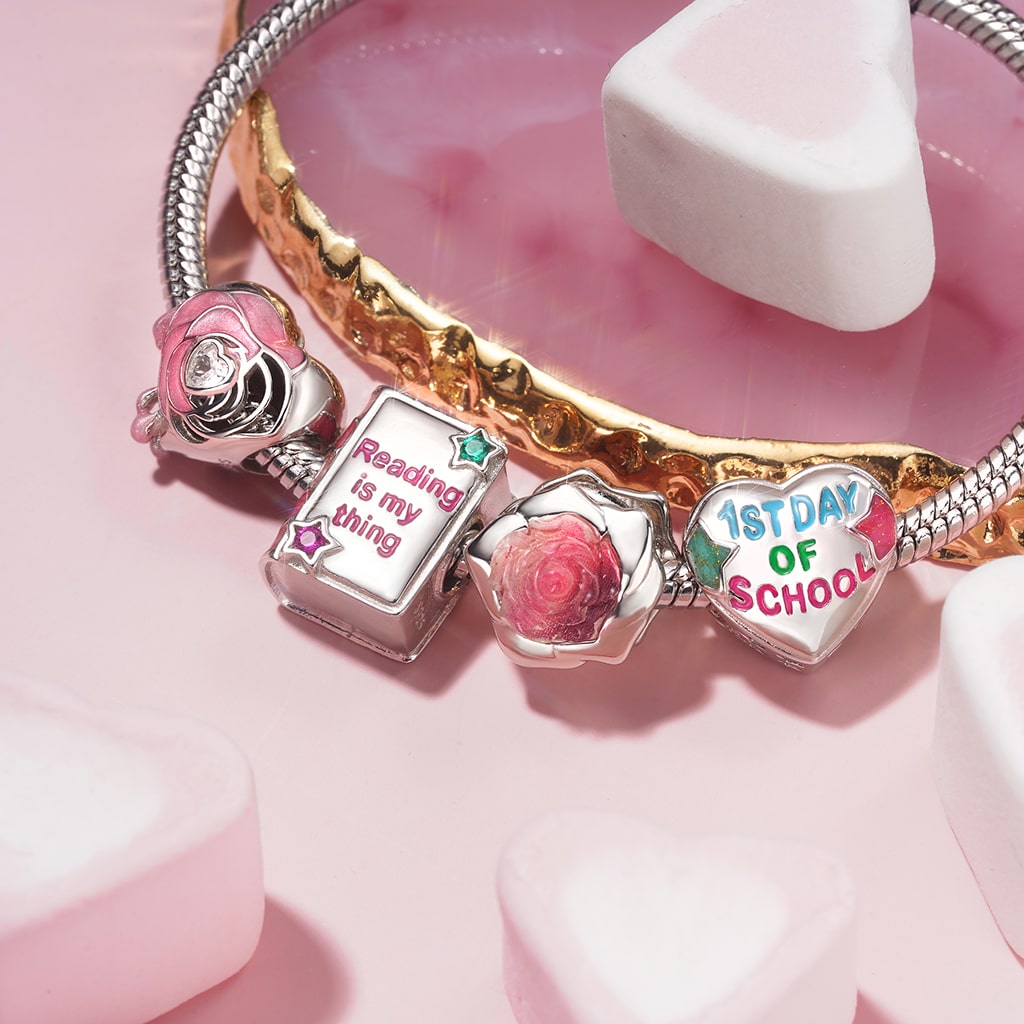 Gnoce Rose Heart Charm_3