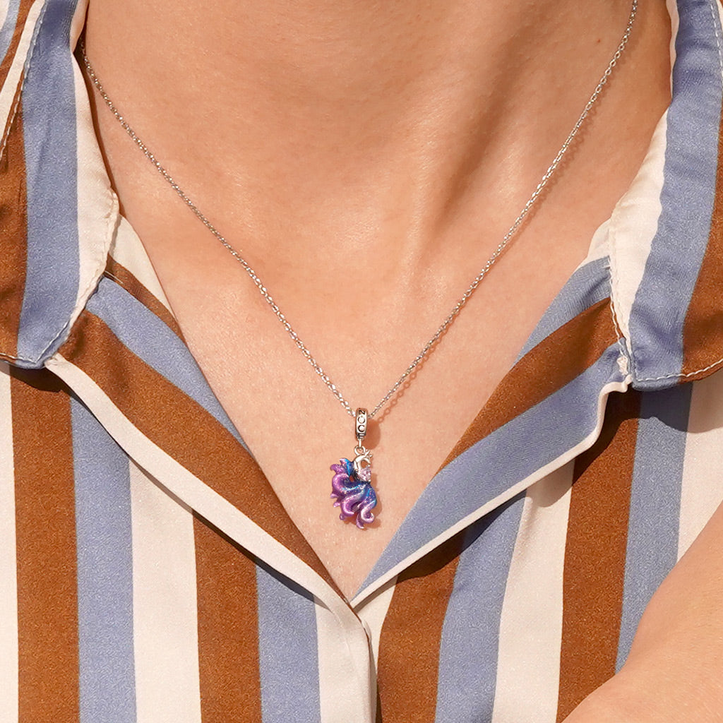 Gnoce Nine Tailed Fox Pendant Dangle Charm_5