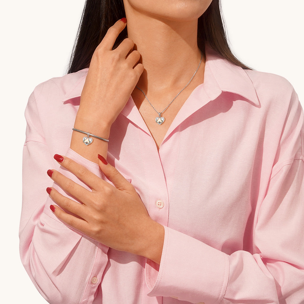 Gnoce "Unfack yourself" Love Fish Tail Pendant Dangle Charm_4