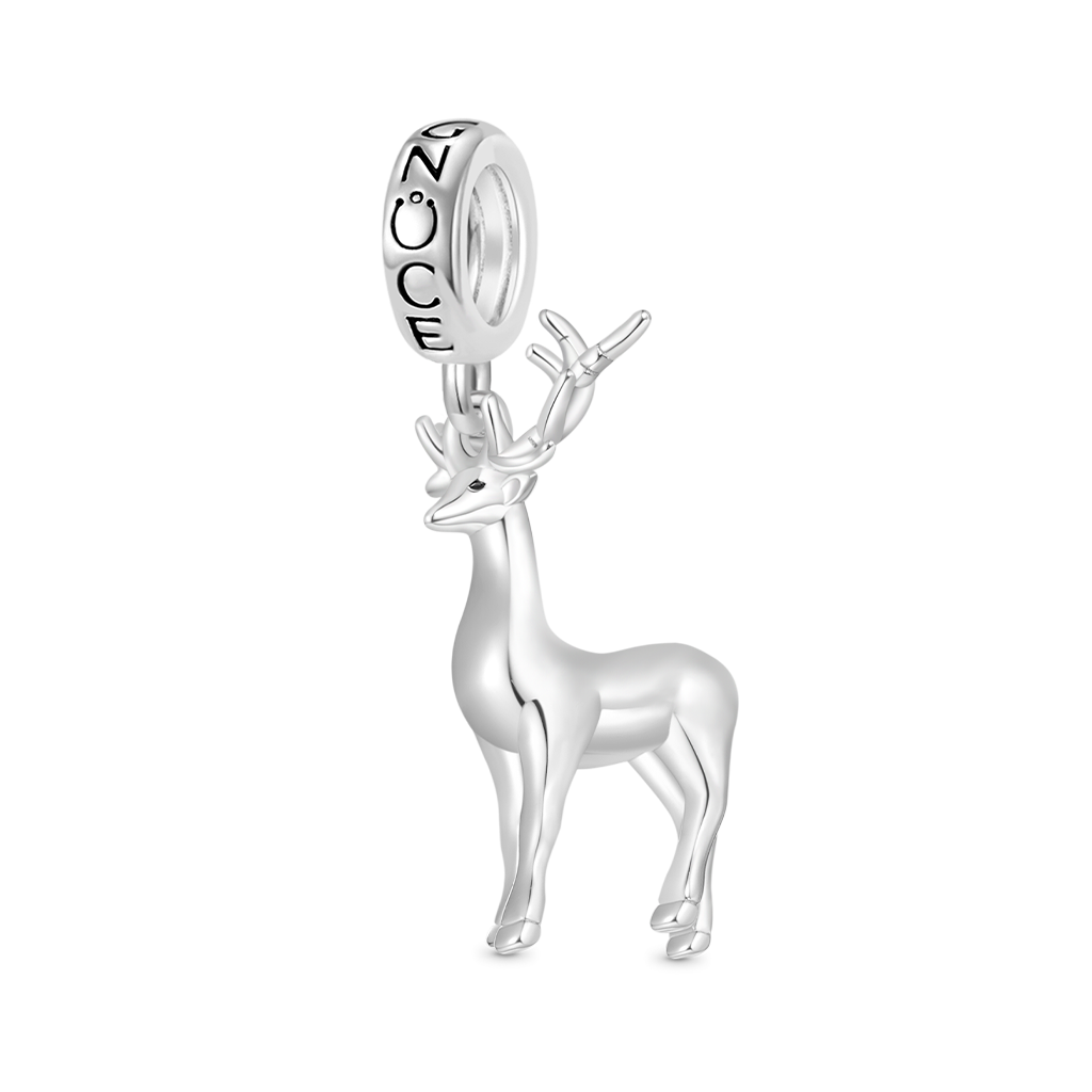 Gnoce German Red Deer Pendant Dangle Charm_1