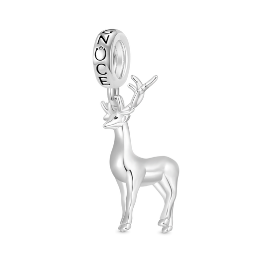 Gnoce German Red Deer Pendant Dangle Charm_1
