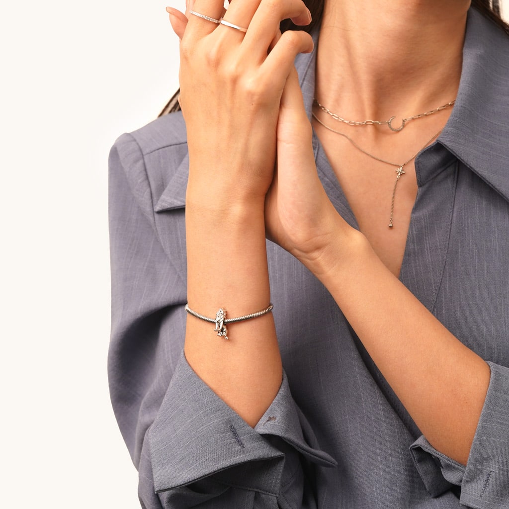 Gnoce South Africa Animal Lion Charm_3