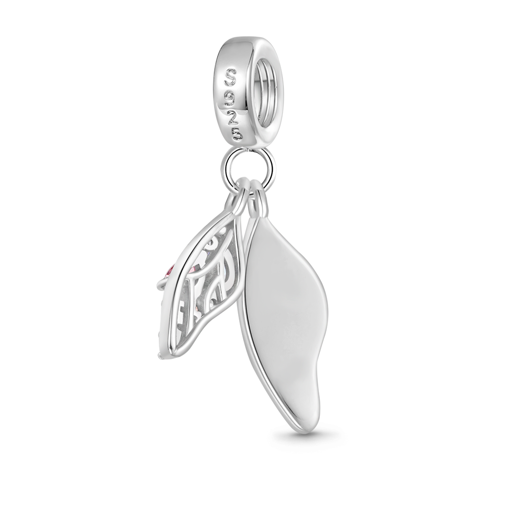 Gnoce Butterfly Wings Pendant Dangle Charm_2