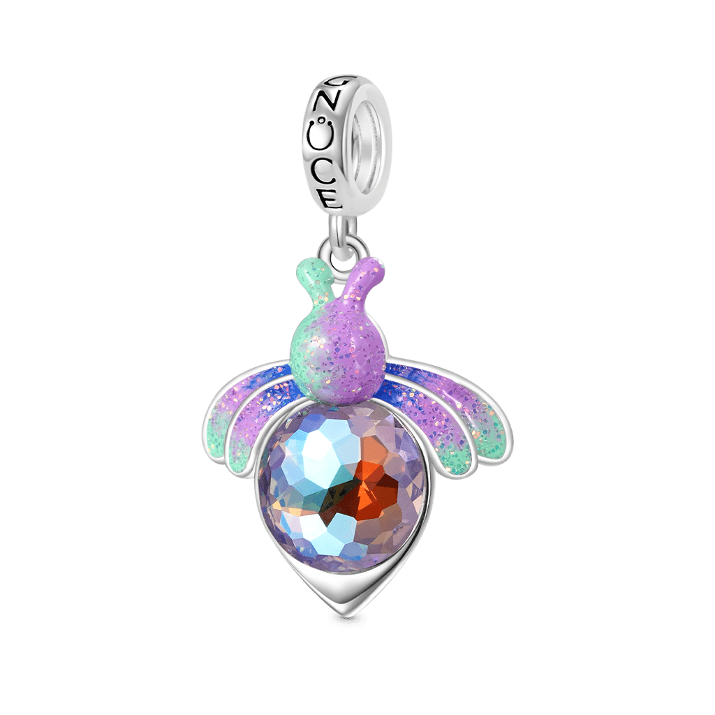 Gnoce Bee Daisy Colorful Pendant Dangle Charm_1