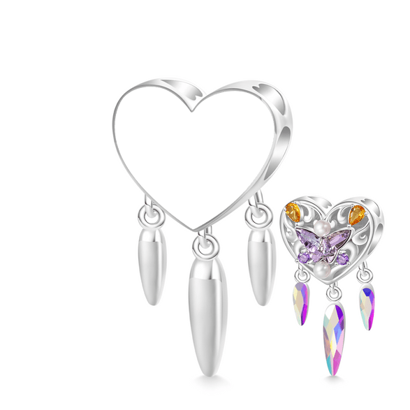 Gnoce Engravable Dream Catcher Charm