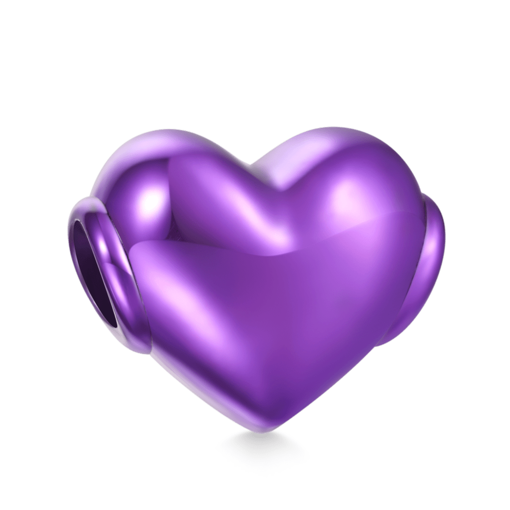 Gnoce Purple Candy Heart Charm_2