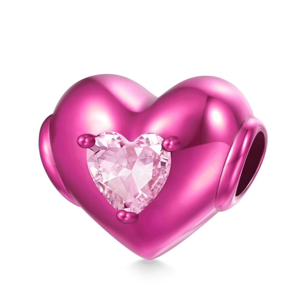 Gnoce Pink Candy Heart Charm_1