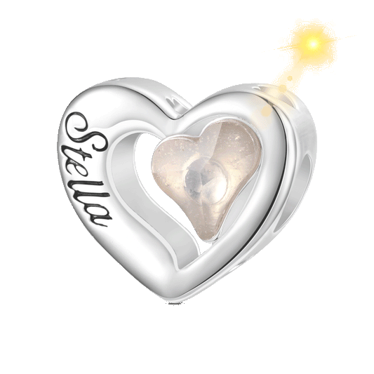 Gnoce Engravable Color-changing Crooked Heart Charm_1