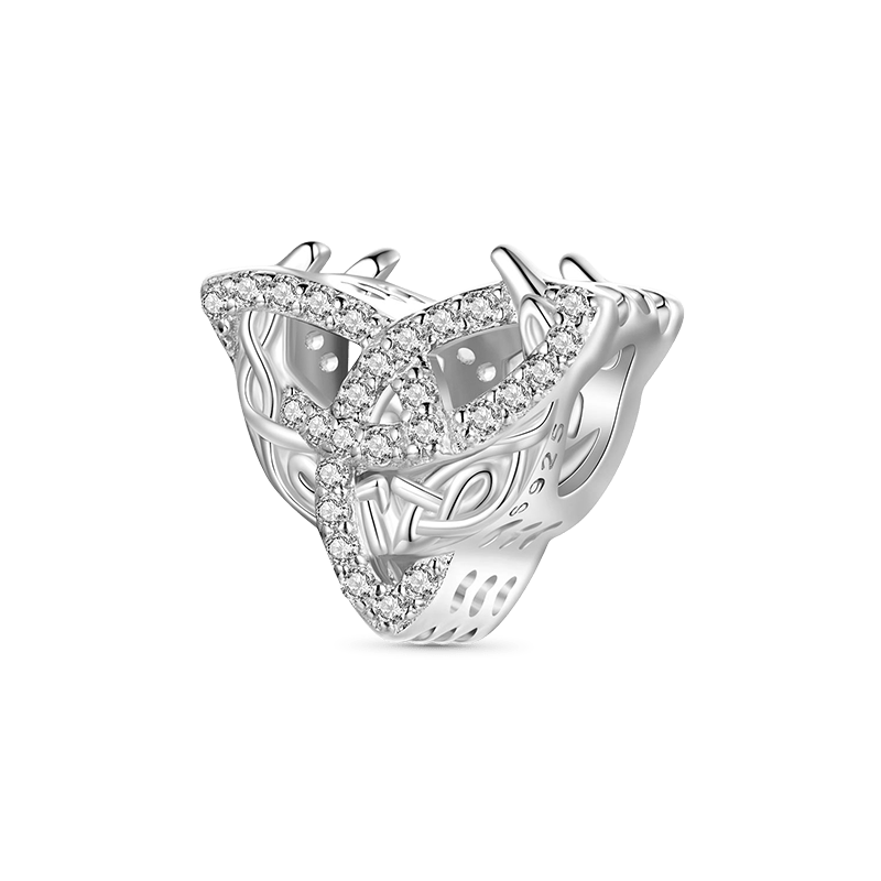 Gnoce Celtic Moon Goddess Trinity Knot Charm_1