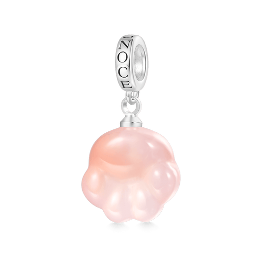 Gnoce Chalcedony Cat Claw Pendant Dangle Charm_1