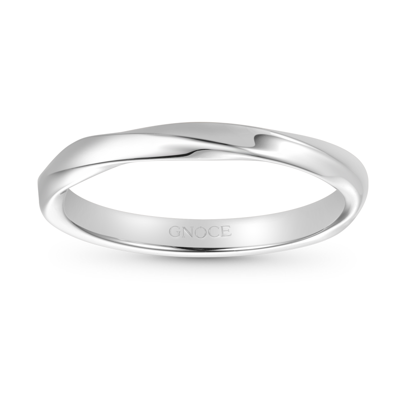 Gnoce Basic Twist Band Ring_1