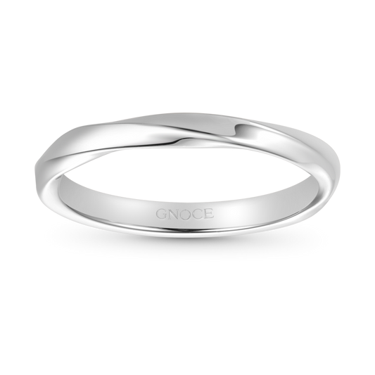 Gnoce Basic Twist Band Ring_1
