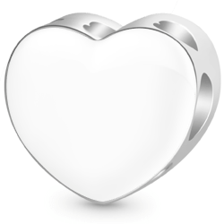 Gnoce Engravable Valentine Anniversary Heart Personalized Photo Charm_4