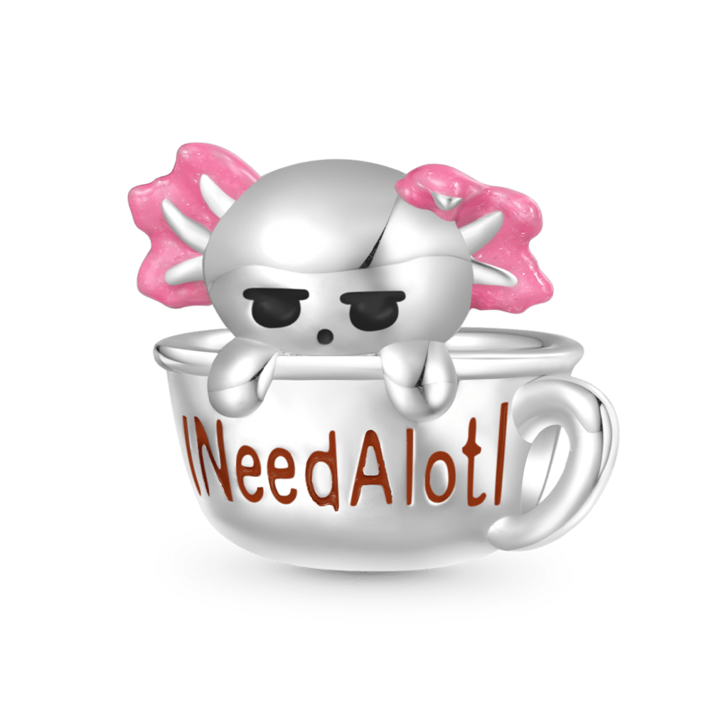 Gnoce 'I Need Alotl Coffee To Function' Coffee Cup Charm_1