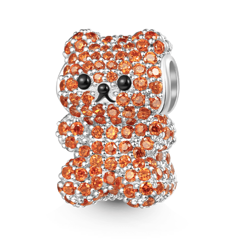 Gnoce Orange Gummy Bear Charm_1