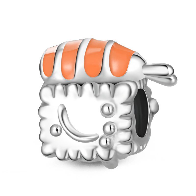 Gnoce Delicious Sushi Roll Embraces Heart Gem Charm_2