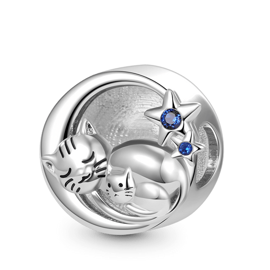 Gnoce Embrace Love Cat & Baby Charm_1